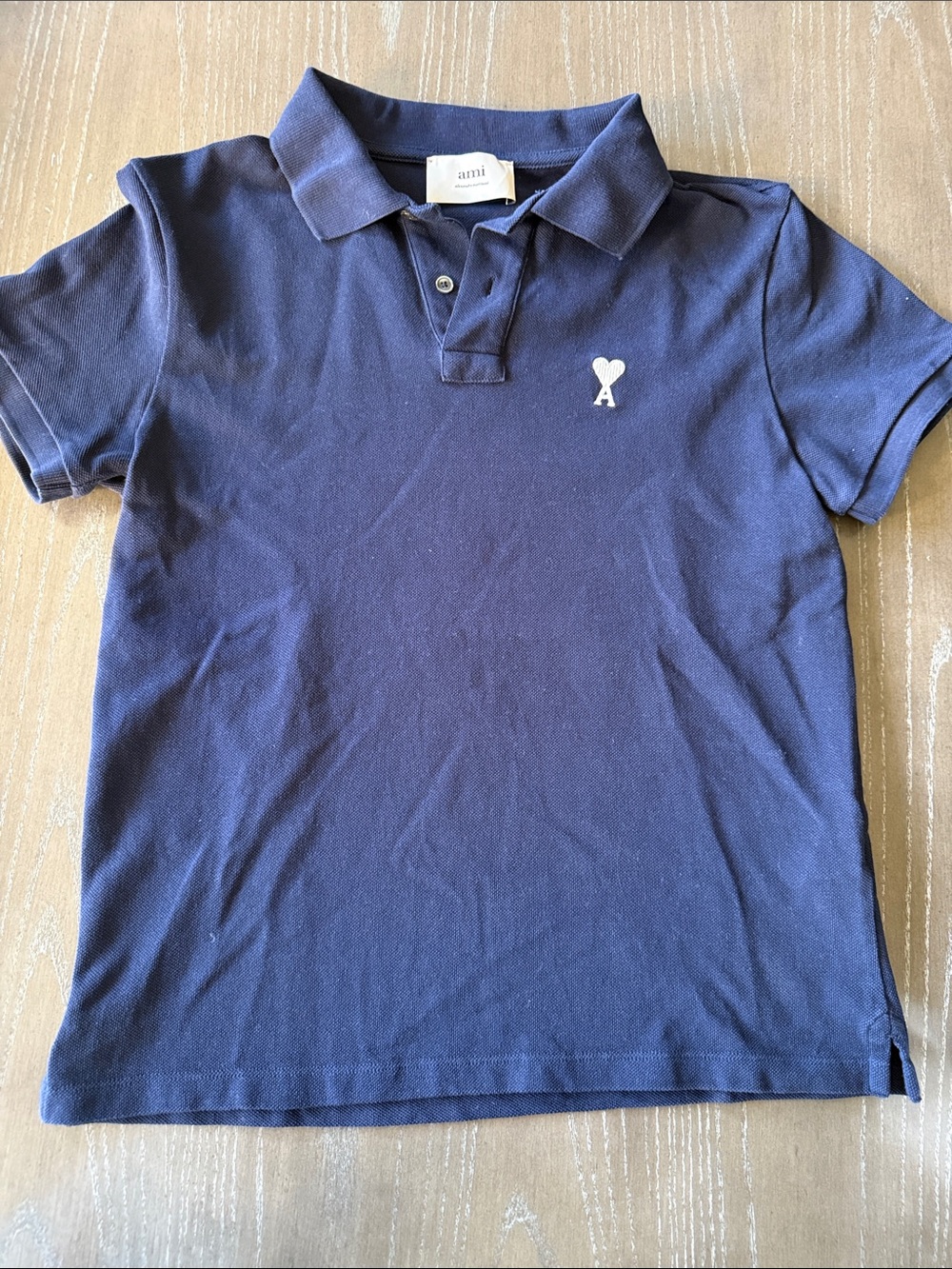 Ami Navy Men’s Polo size S